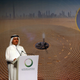 Saeed al-Tayer, managing director and CEO of Dubai Electricity and Water Authority (DEWA) making the announcement in Dubai. (Image DEWA)